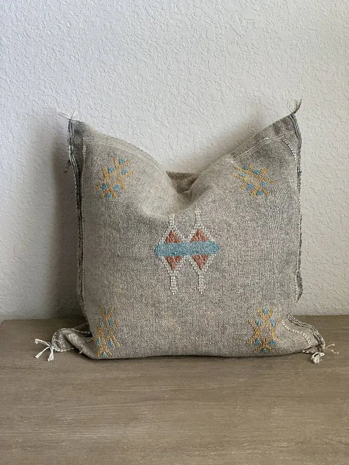 Handmade Cactus Silk Throw Pillow Covers Delmar Décor