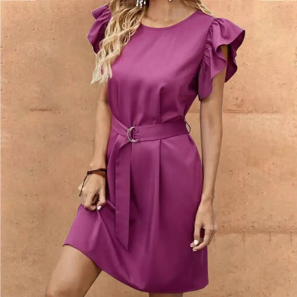 Handmade Dress - Own Design Elegant Purple Dress Pawsome Pet