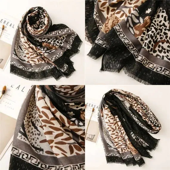 Handmade  Extra Soft Cotton-Feel Scarves Gift Pawsome Pet