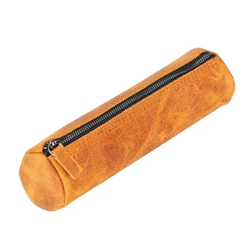 Handmade Genuine Cow Leather Pencil Case Toronata