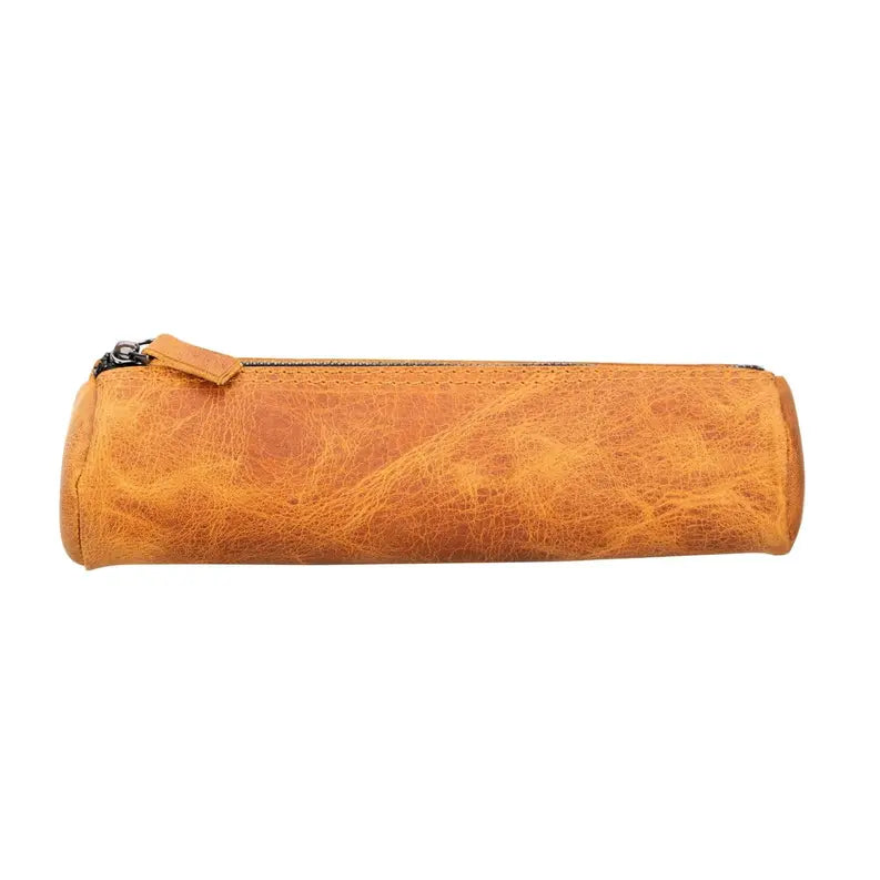 Handmade Genuine Cow Leather Pencil Case Toronata