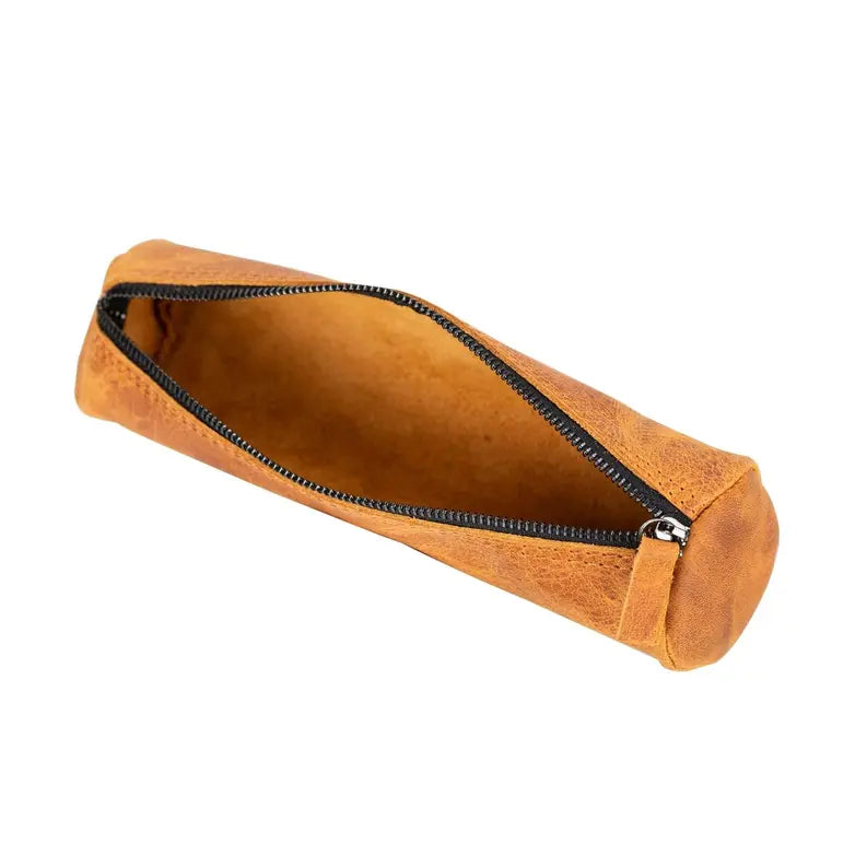 Handmade Genuine Cow Leather Pencil Case Toronata