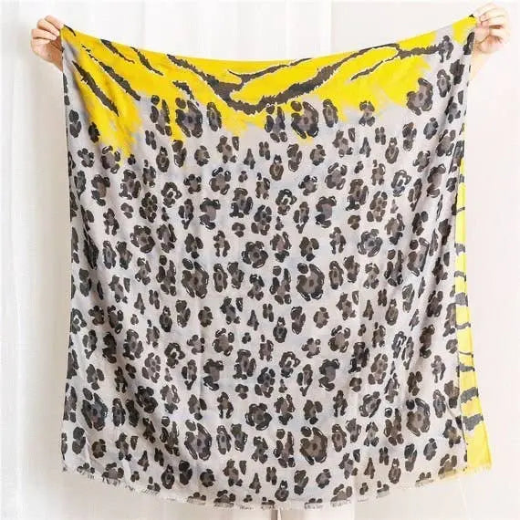 Handmade Golden  and Black Tiger Leopard Skin Pattern Pawsome Pet