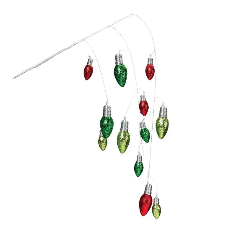 Hanging Holiday Light Spray Melrose International