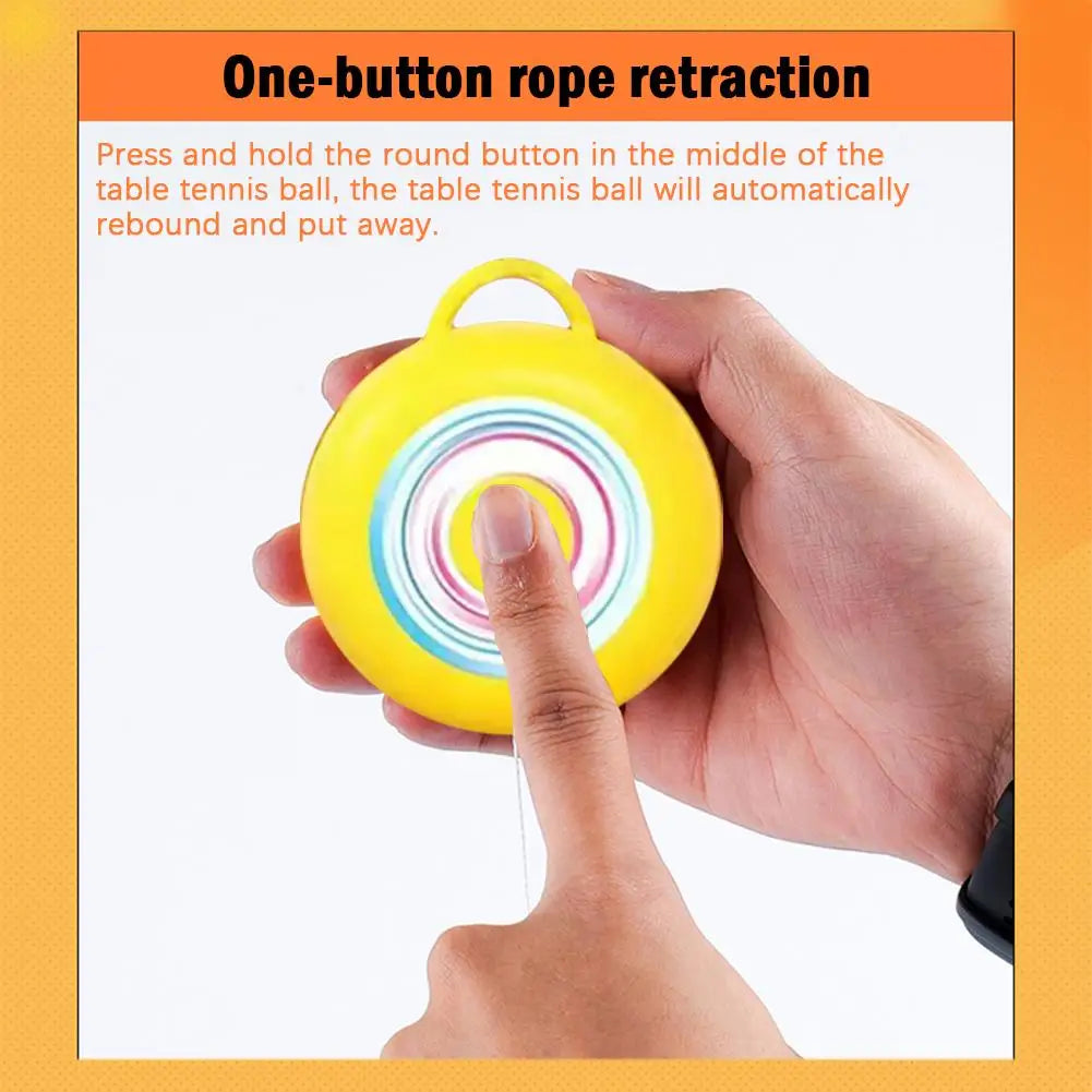 Hanging Table Tennis Trainer Hand-eye Coordination Table Tennis Set Indoor Hanging Table Tennis For Parent-Child Interaction No