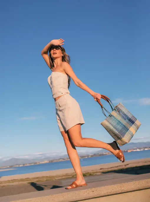 Hannah Resort Tote Bag- Luxe Mavis by Herrera