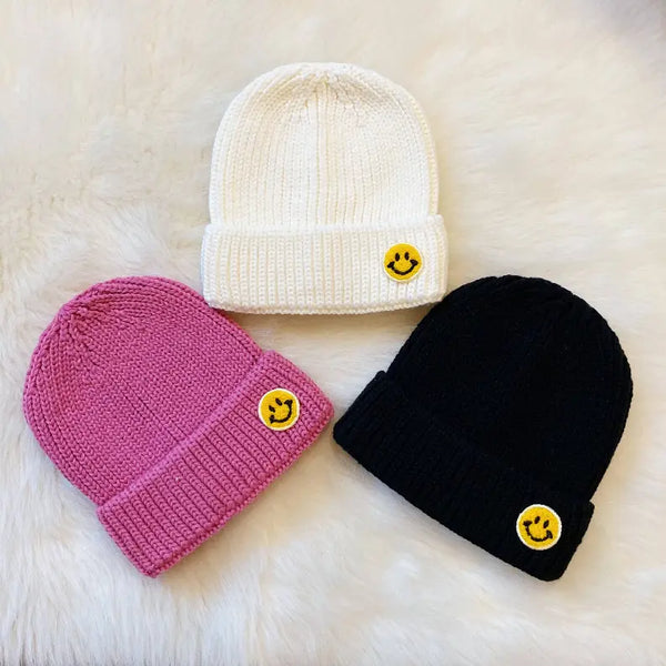 Happy Face Beanie Ellison+Young