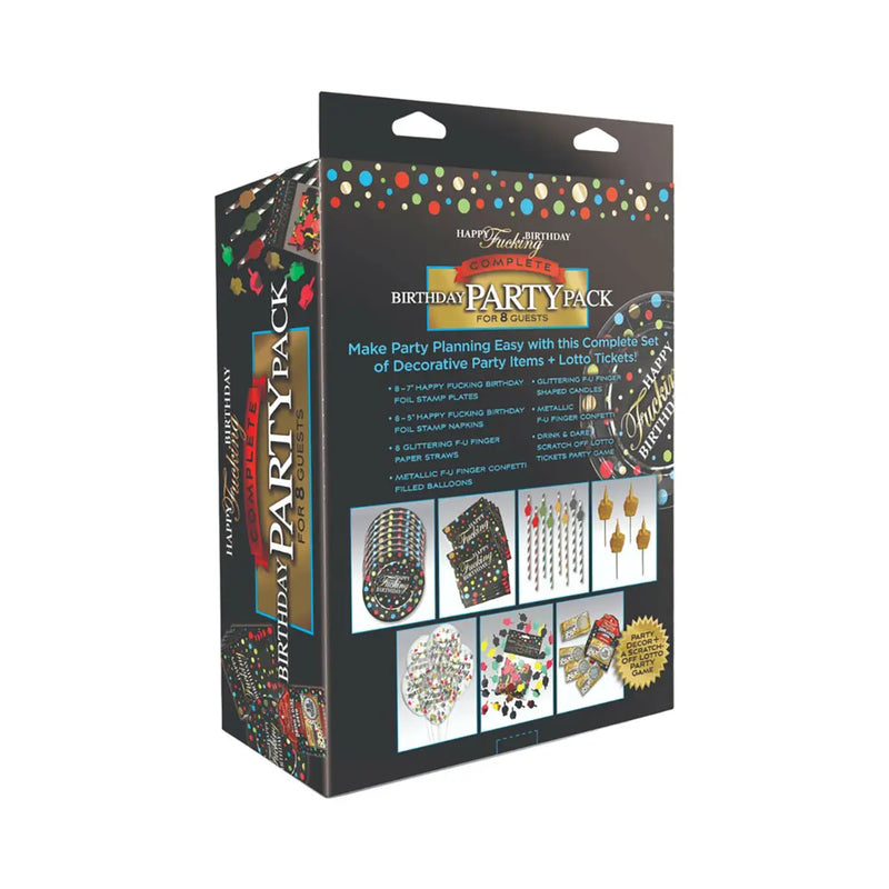 Happy Fucking Birthday Party Pack Little Genie