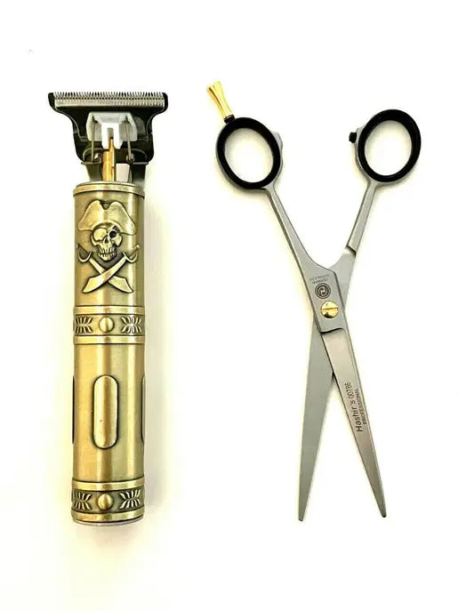 Hashir Professional Beard Hair Nose Ear Scissors Rechargeable Cordless Trimmer Hashir Products