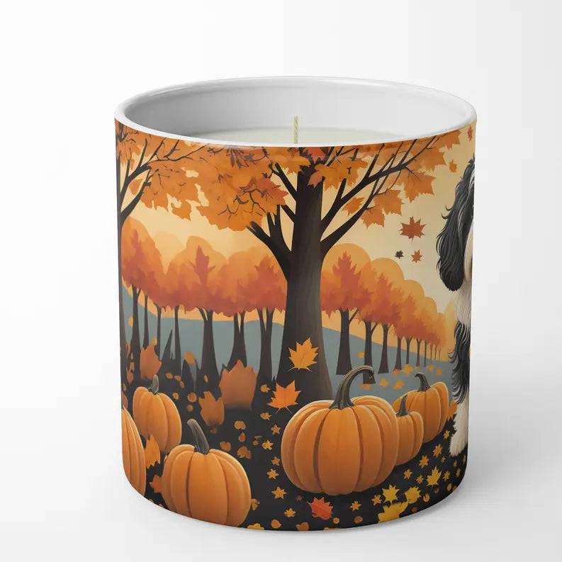 Havanese Fall Decorative Soy Candle Caroline's Treasures