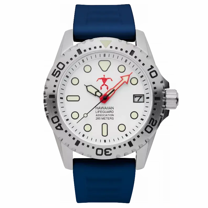 Hawaiian Lifeguard Association Dive Watch Quartz Hawaiian Lifeguard Association
