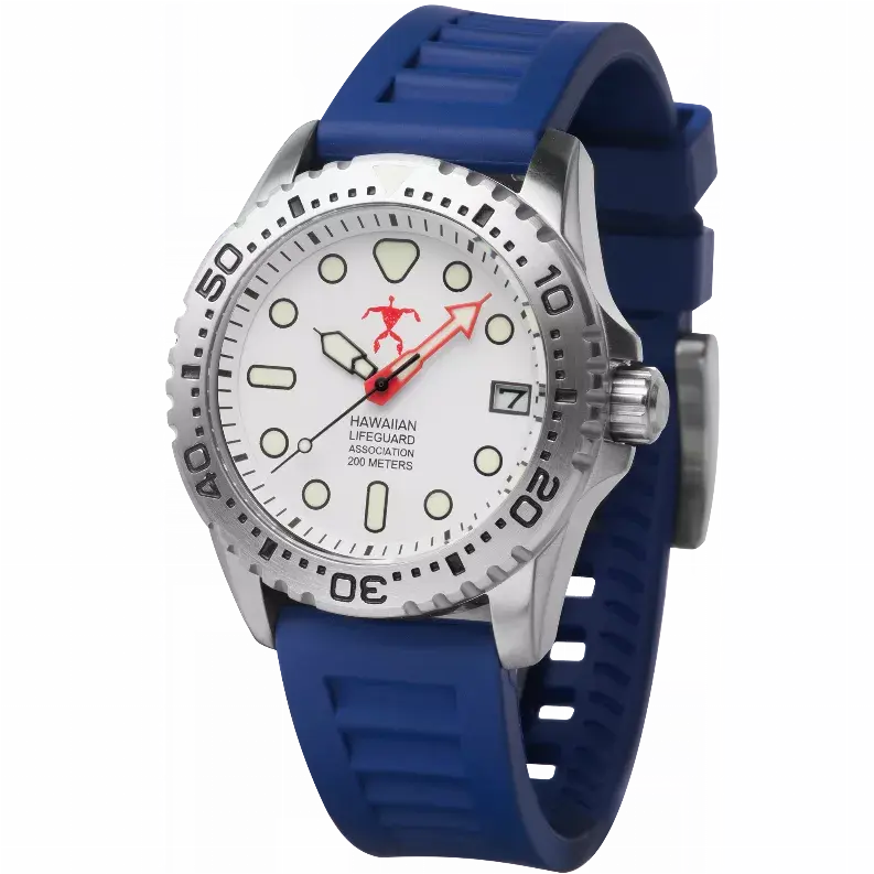 Hawaiian Lifeguard Association Dive Watch Quartz Hawaiian Lifeguard Association