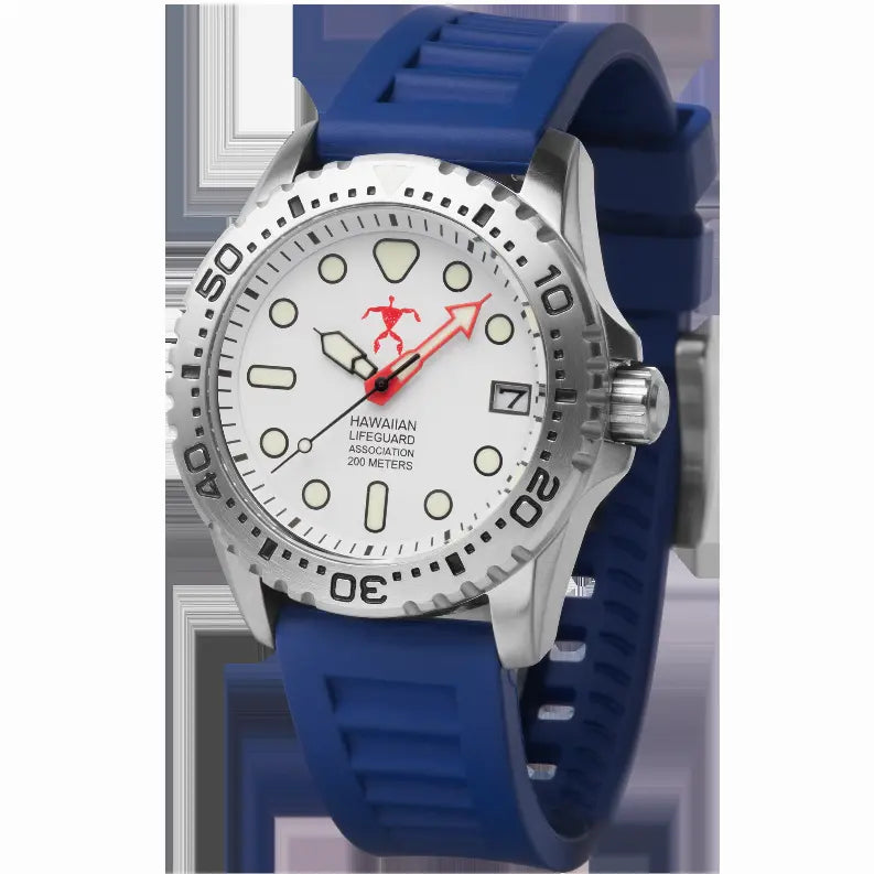 Hawaiian Lifeguard Association Dive Watch Quartz Hawaiian Lifeguard Association