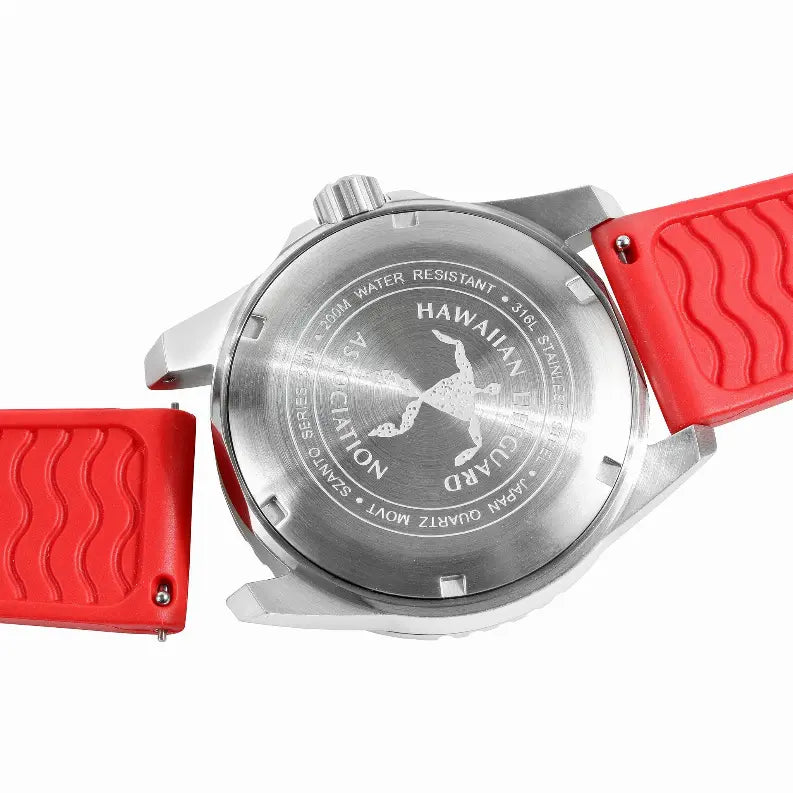 Hawaiian Lifeguard Association Dive Watch Quartz Hawaiian Lifeguard Association