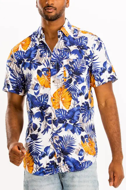 Hawaiian Print Shirt WEIV