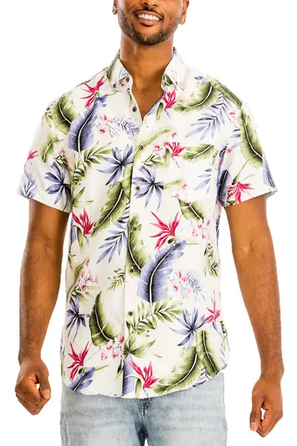 Hawaiian Print Shirt WEIV