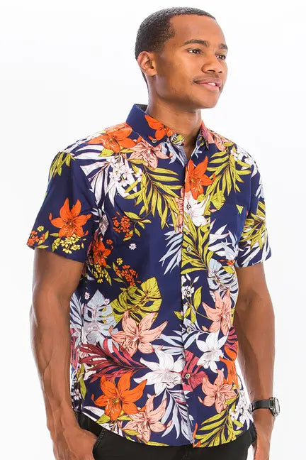 Hawaiian Print Shirt WEIV