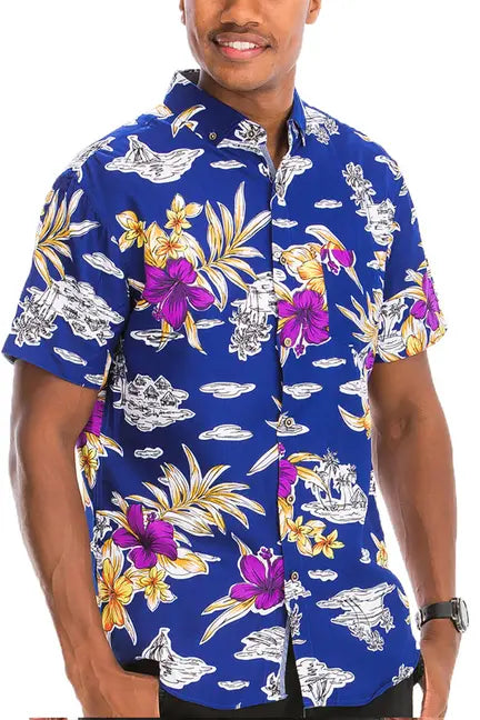 Hawaiian Print Shirt WEIV