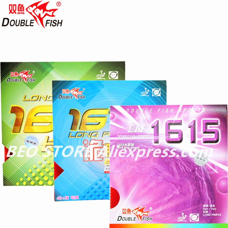 Double Fish 1615 Long Pimples Out Professional Long pimples Table tennis rubber Double Fish Ping Pong Sponge