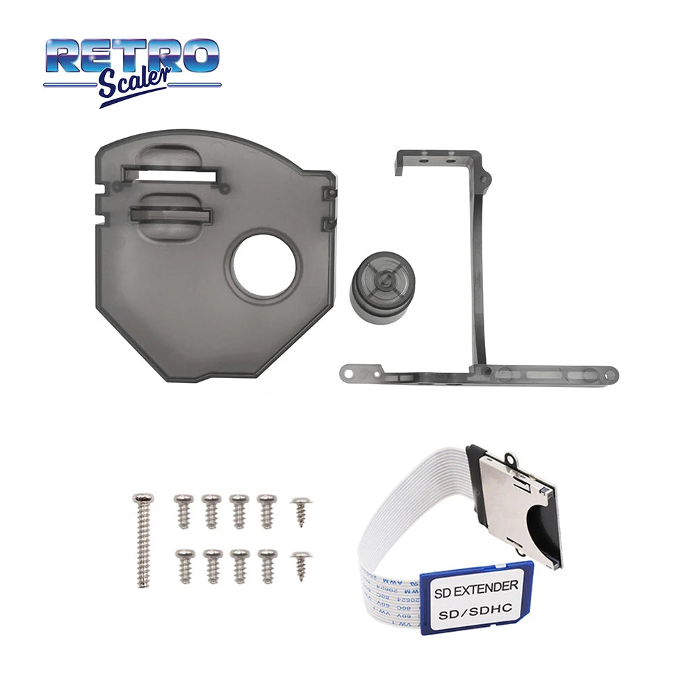 Retroscaler Transparent Colorful GDEMU Remote SD Card Mount Kit the Extension Adapter for SEGA Dreamcast - GreatEagleInc