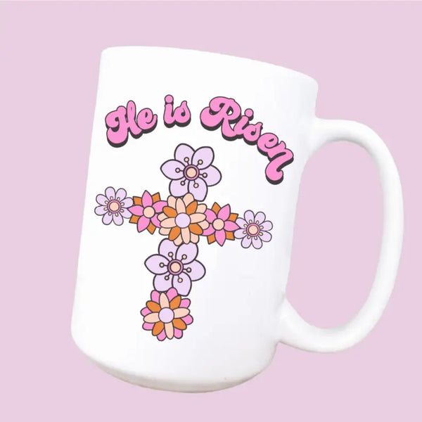 He is risen ceramic coffee mug Mug & Mini