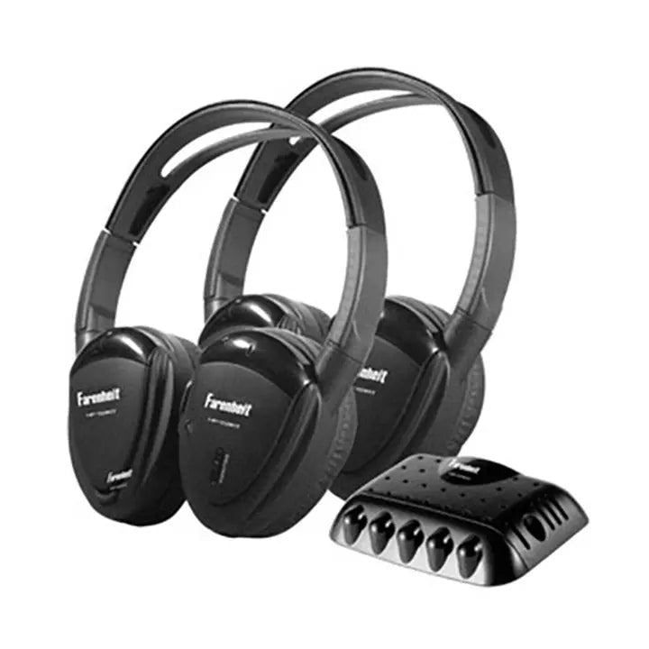 Headphones Swivel Earpad *pr* 1 Ch. Ir W/transmitter;p.acstk Power Acoustik