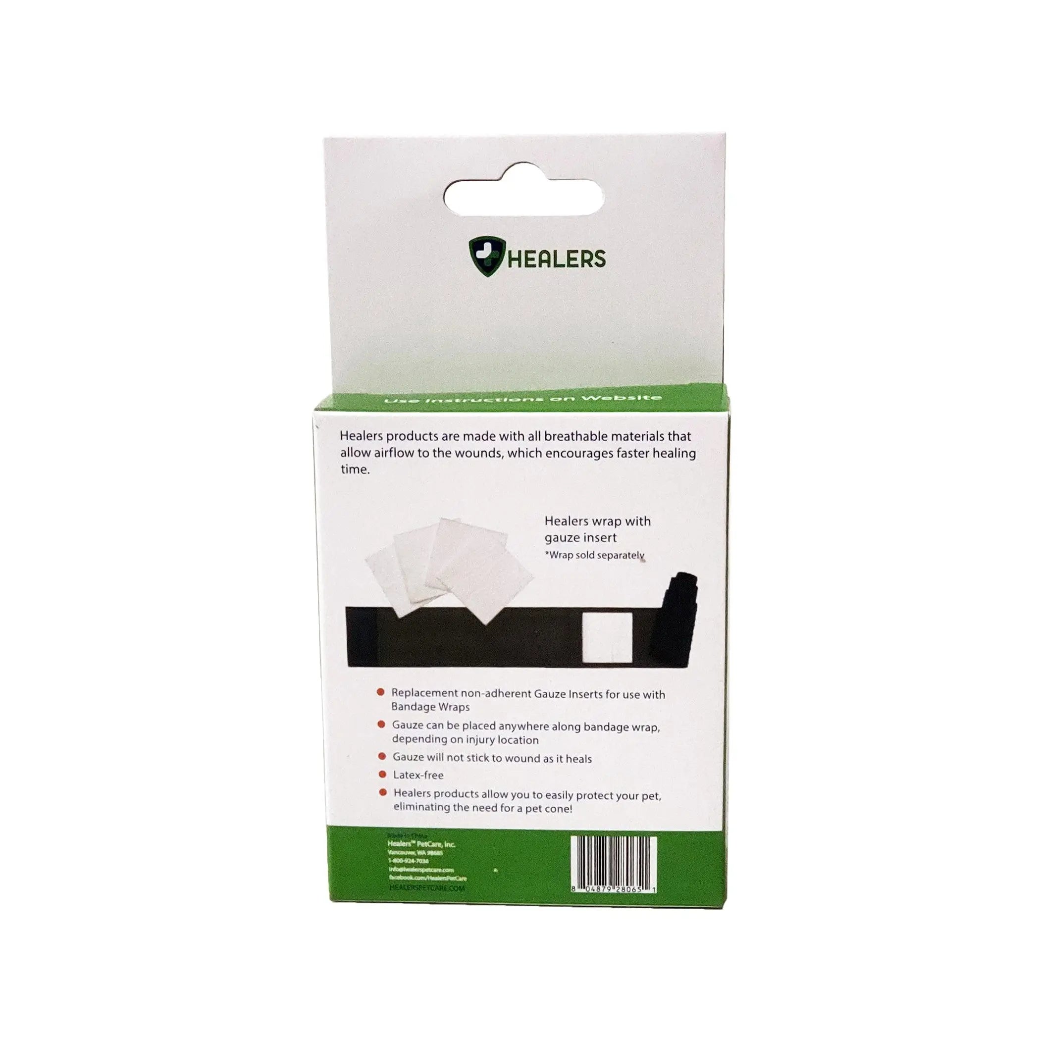 Healers Gauze Replacements - 2" Squares Healers Petcare