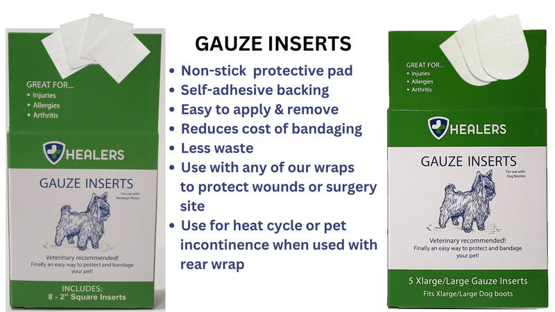 Healers Gauze Replacements - 2" Squares Healers Petcare