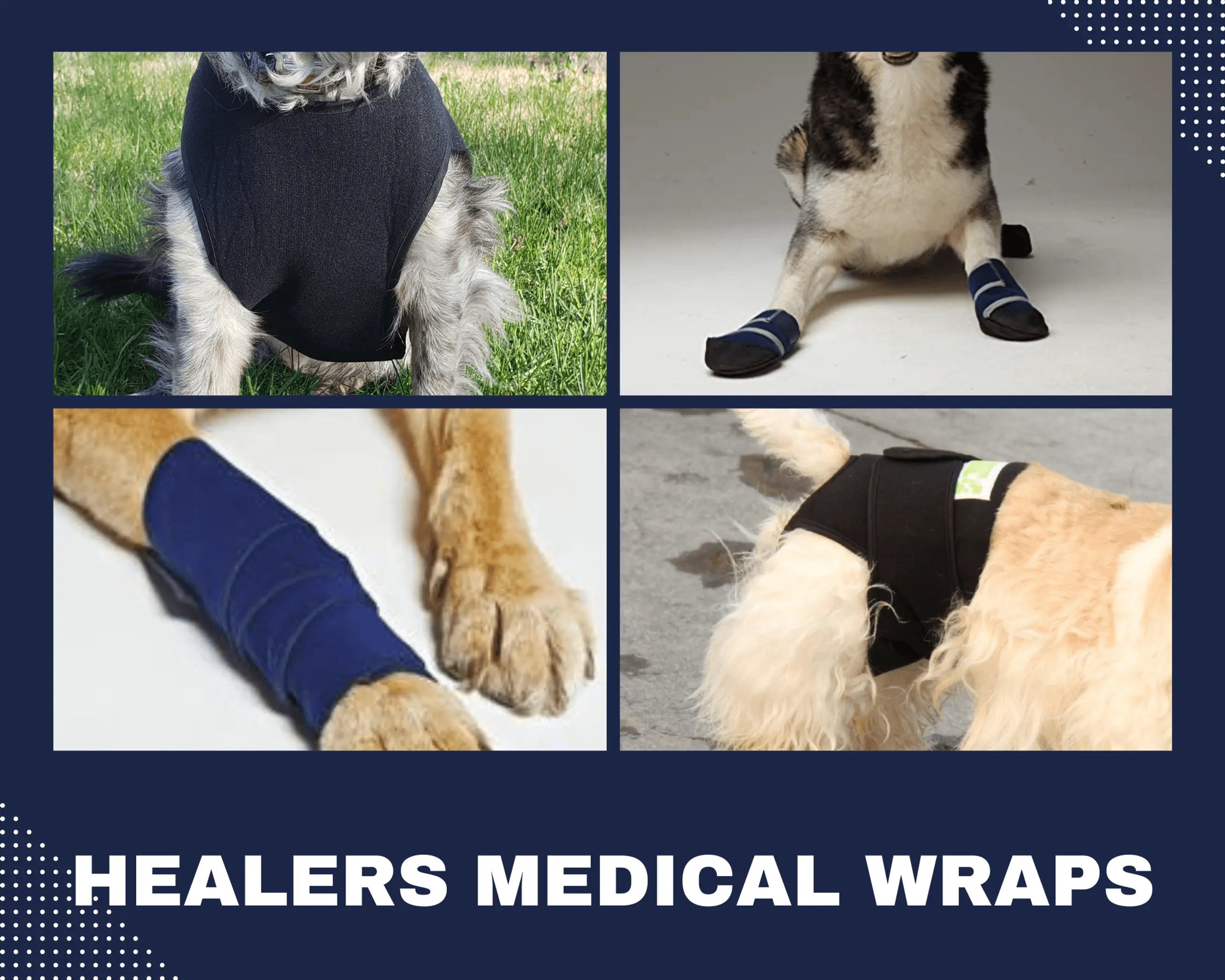 Healers Gauze Replacements - 2" Squares Healers Petcare
