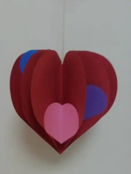 Heart Large Assorted Color Creative Cut-Outs Creative Shapes