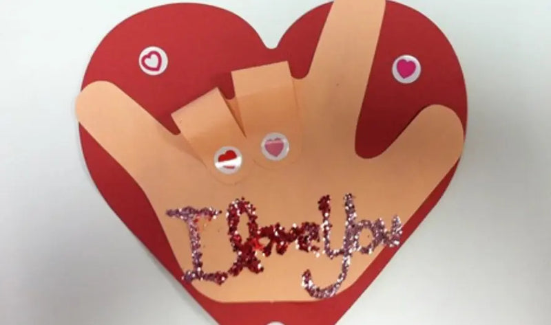 Heart Large Assorted Color Creative Cut-Outs Creative Shapes