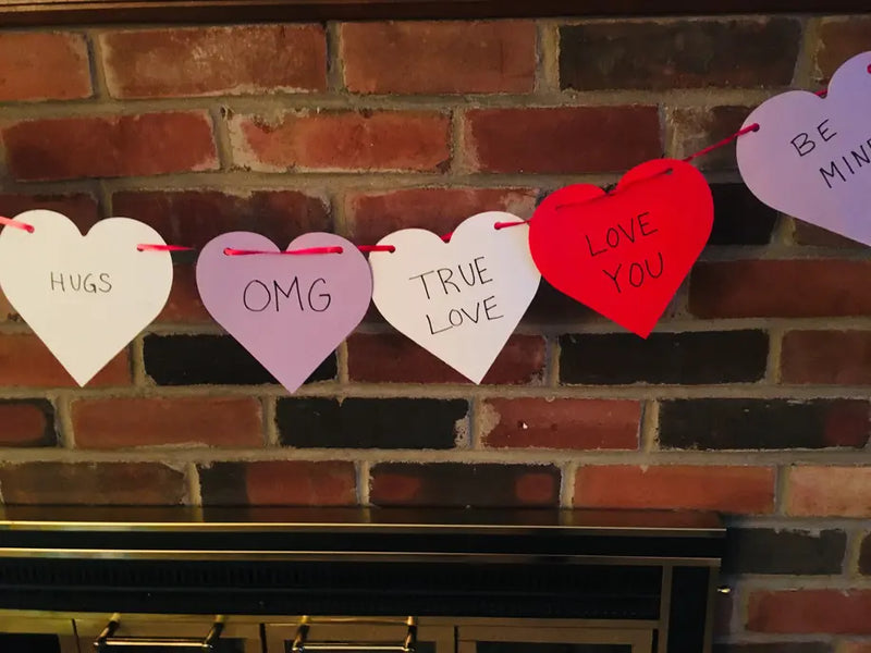 Heart Large Assorted Color Creative Cut-Outs Creative Shapes