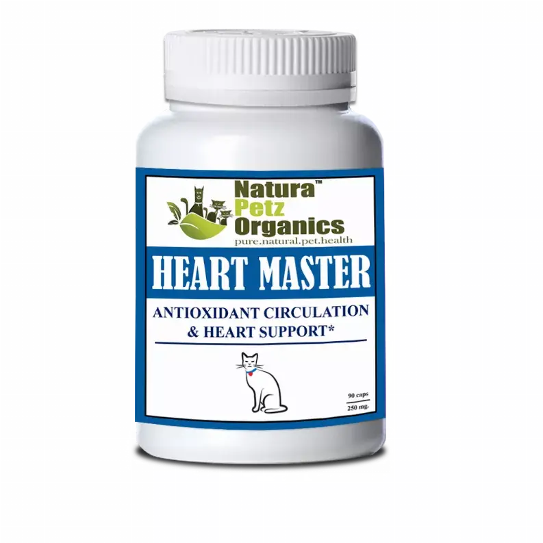Heart Master Max Antioxidant Master Blend Heart & Circulation Support* Dogs Cats Organic Pet Systems