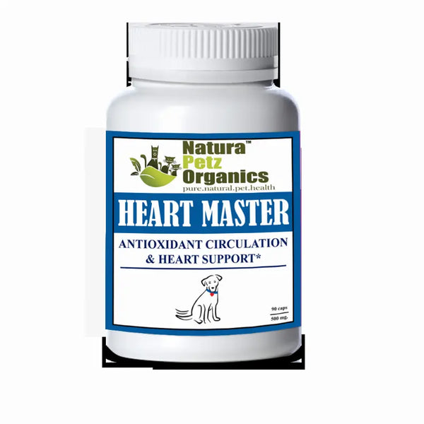 Heart Master Max Antioxidant Master Blend Heart & Circulation Support* Dogs Cats Organic Pet Systems