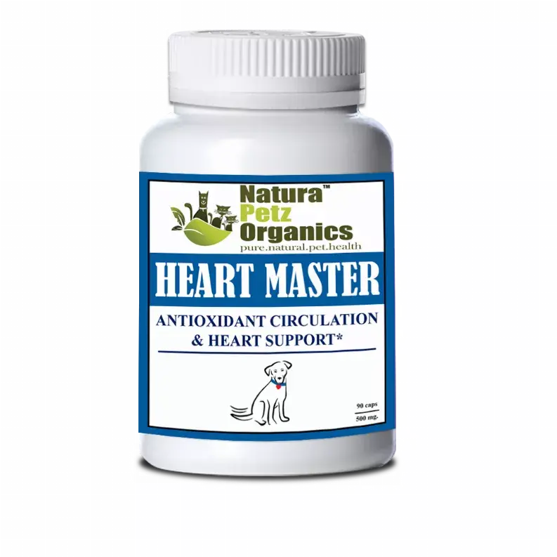 Heart Master Max Antioxidant Master Blend Heart & Circulation Support* Dogs Cats Organic Pet Systems