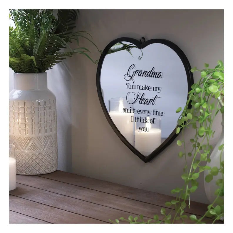 Heart Mirror Grandma Dicksons Inc