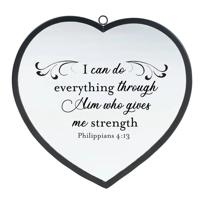 Heart Mirror I Can Do Phil 4:13 Sm Dicksons Inc