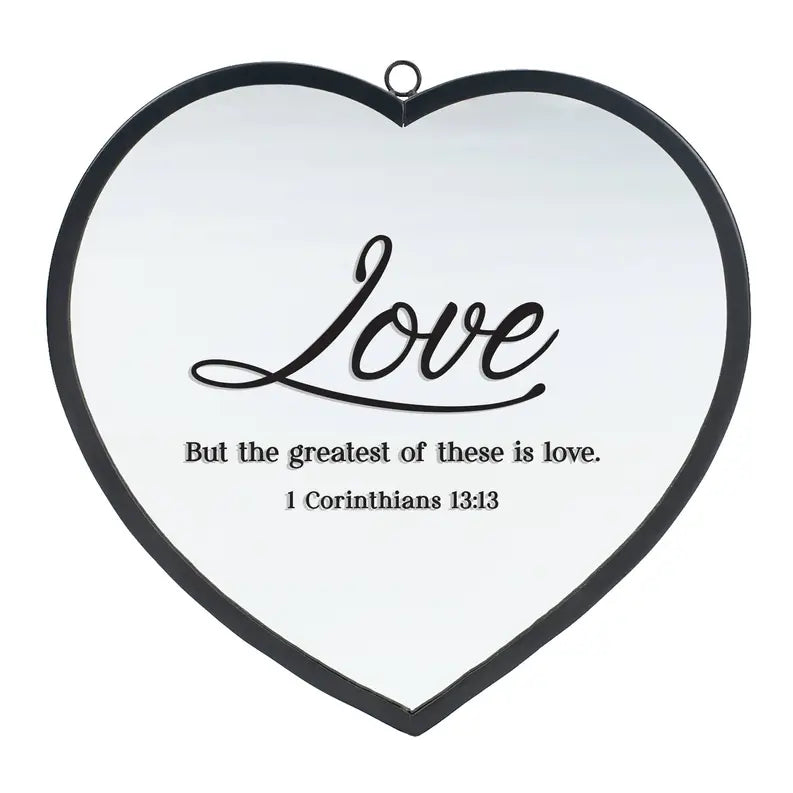 Heart Mirror Love 1 Cor. 13:13 Sm Dicksons Inc