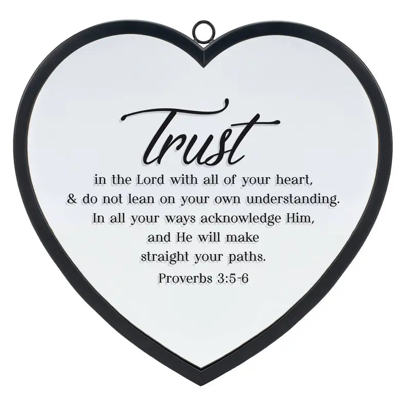Heart Mirror Trust Lord Prov 3:5-6 Dicksons Inc