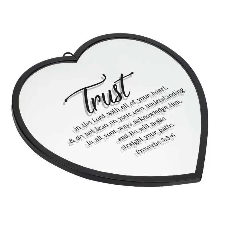 Heart Mirror Trust Lord Prov 3:5-6 Dicksons Inc