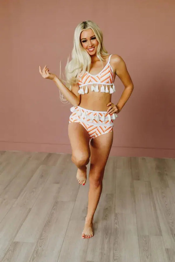 Hello Summer Boho Bikini Set Stay Warm in Style