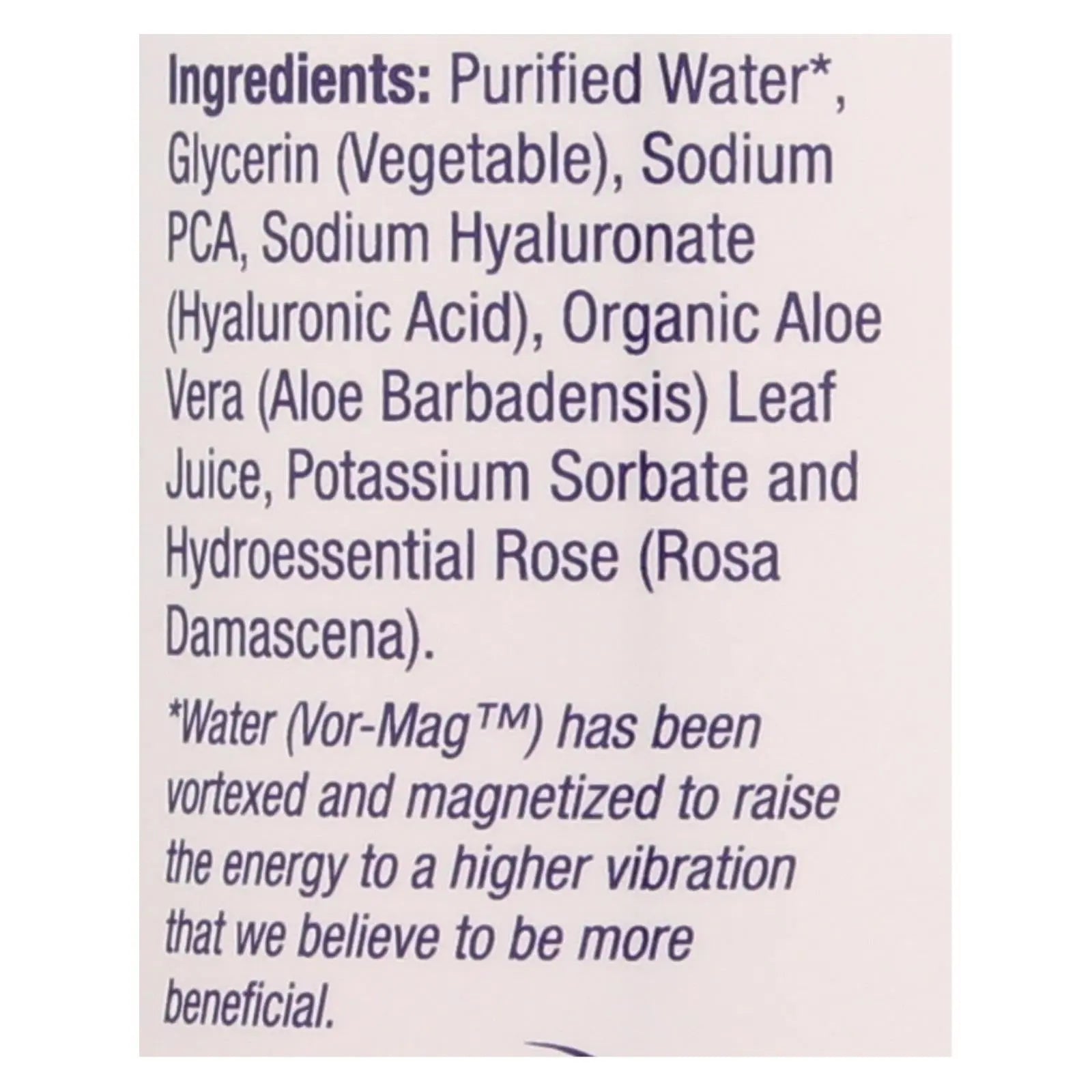 Heritage Store - Rosewater Facial Toner - 1 Each - 8 Oz Heritage Store