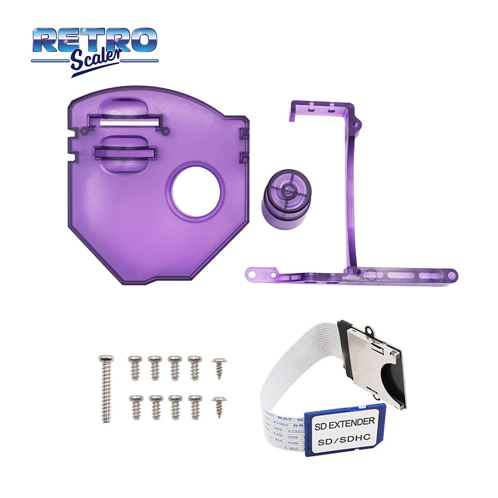 Retroscaler Transparent Colorful GDEMU Remote SD Card Mount Kit the Extension Adapter for SEGA Dreamcast - GreatEagleInc