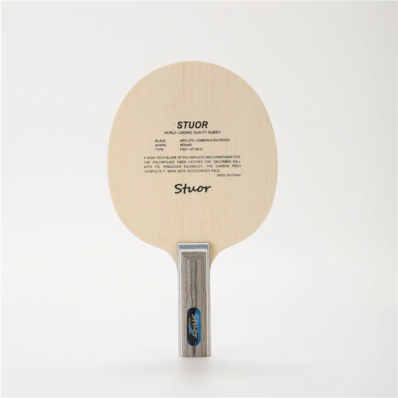 Stuor 7Ply ALC Carbon Fiber Table Tennis Blade Lightweight Ping Pong Racket Blade Table Tennis Accessories Table Tennis Bat