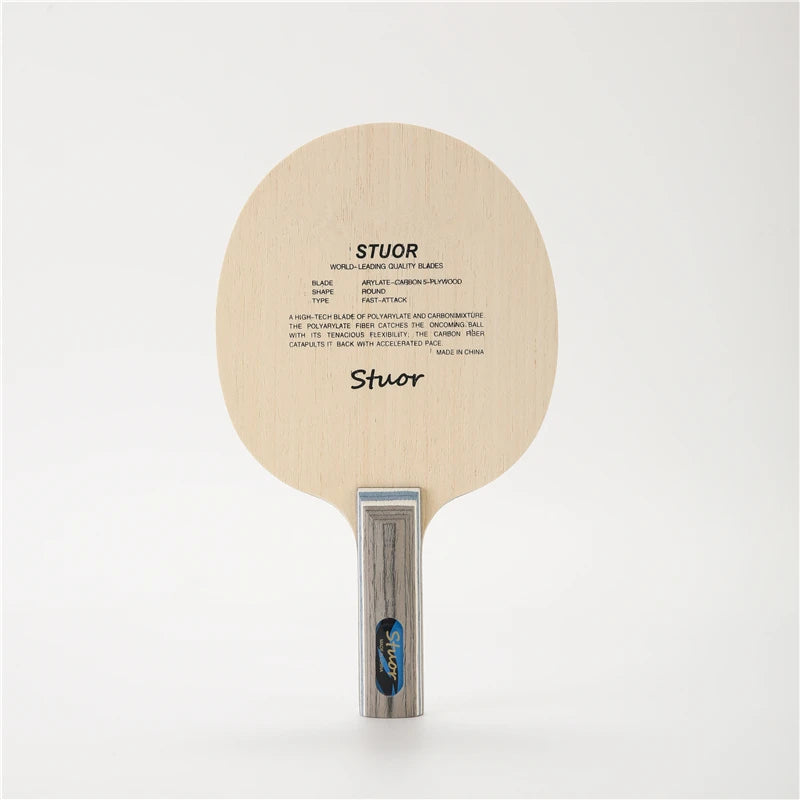 Stuor 7Ply ALC Carbon Fiber Table Tennis Blade Lightweight Ping Pong Racket Blade Table Tennis Accessories Table Tennis Bat