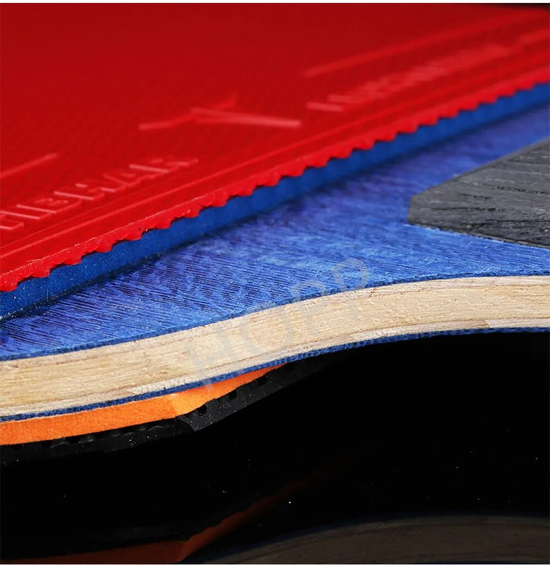 TIBHAR Table Tennis Racket 6/7/8/9 Star Sticky Rubber Pimples-in Professional Hight Quality Original TIBHAR Racket Ping Pong Bat