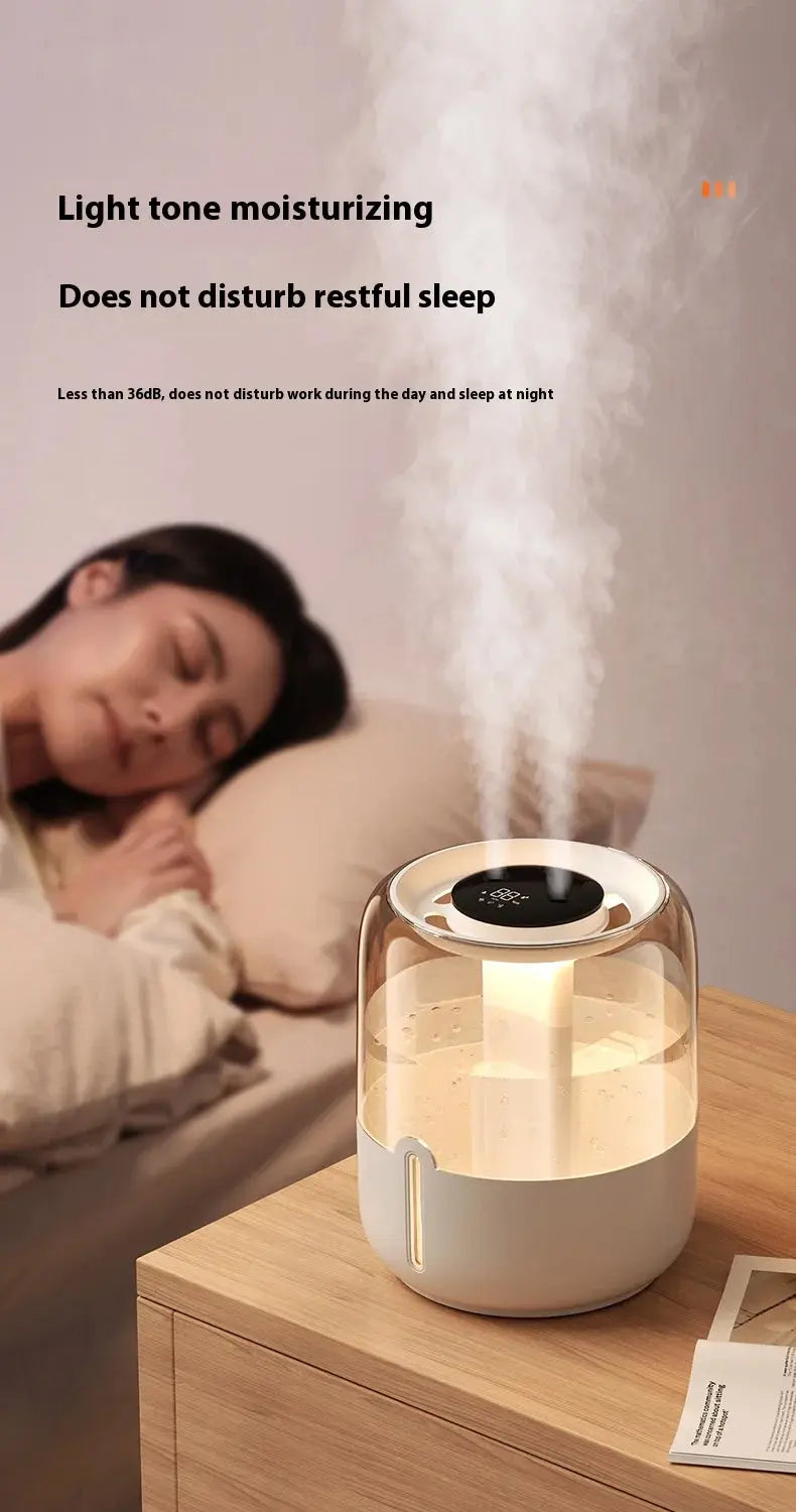 High Quality Factory Wholesale Smart Home Products 3.8L Double Water Mist Spray Smart Air Humidifier With Wholesale Price GreatEagleInc