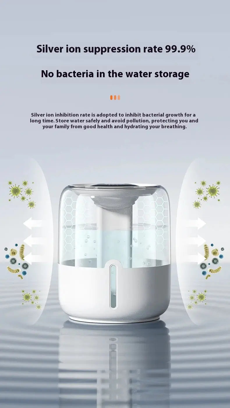 High Quality Factory Wholesale Smart Home Products 3.8L Double Water Mist Spray Smart Air Humidifier With Wholesale Price GreatEagleInc