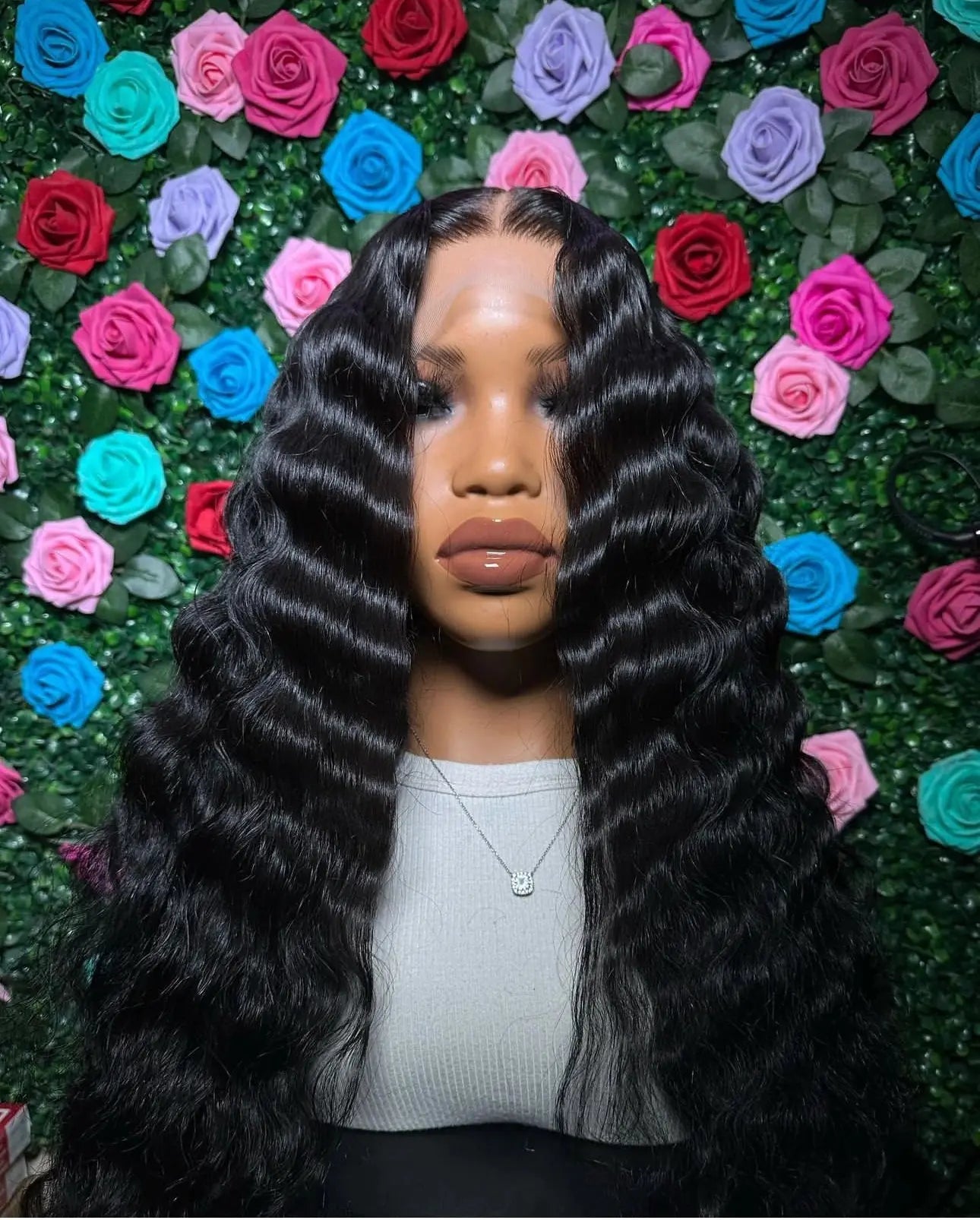 High Quality HD Pre Plucked 13X4 Curly Wig Glueless Lace Frontal  Hair wholesale Vietnamese Hair GreatEagleInc