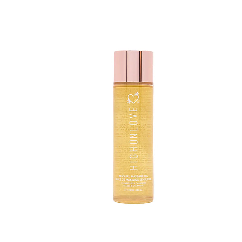HighOnLove Massage Oil- Strawberries and Champagne HighOnLove
